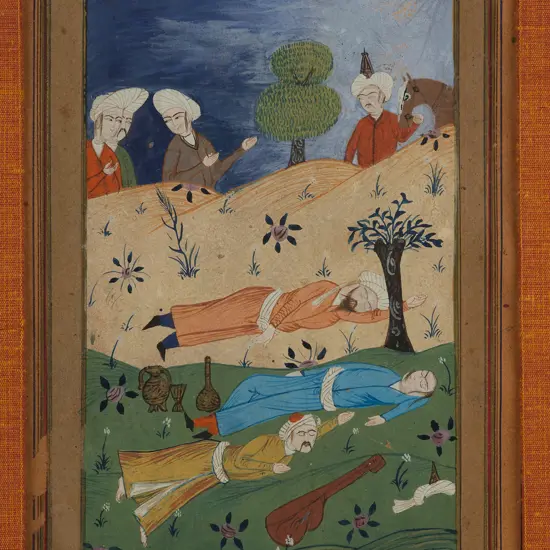 unidentified school - Unidentified picnic scene,